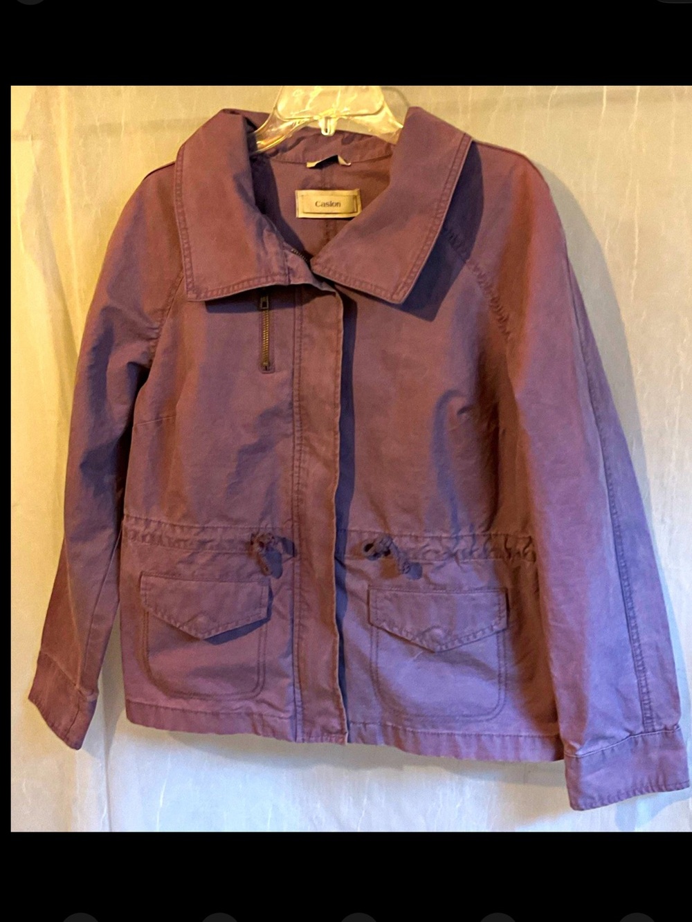 Caslon Lilac Utility Jean Jacket for Kids